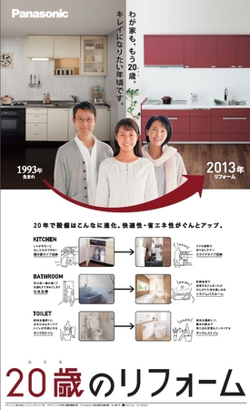 パナソニック20歳のリフォーム