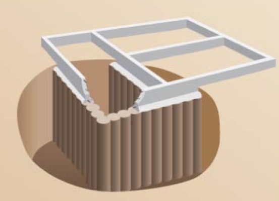 積水ハウス SHEAD工法概念図