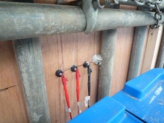 コンクリート中の電気抵抗値測定