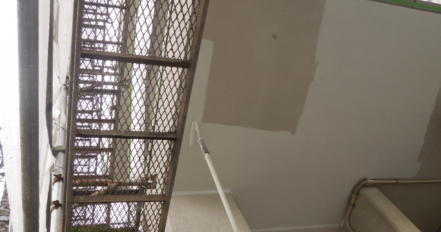 「ノキテンエース」施工風景