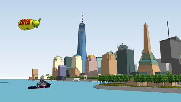 「SketchUp Pro2015 」作製イメージ