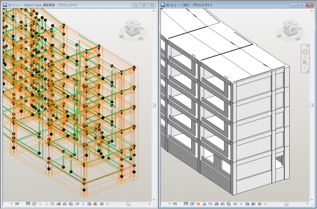 141106autodesksslink_RC造モデルのインポート結果例