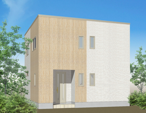 「無落雪住宅」外観イメージ