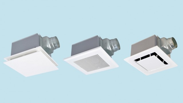 (左)フラットインテリアタイプ、(中)インテリア格子タイプ、(右)スリットインテリアタイプ