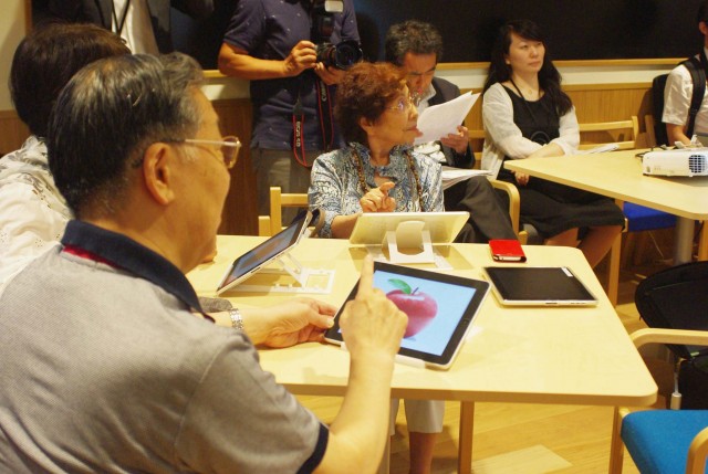 カルチャークラス「脳若トレーニング」の様子。