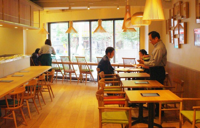 カフェスペース。