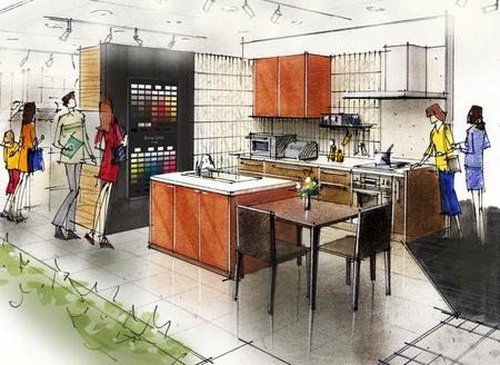 トクラス京都ショールームの内部イメージ