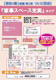 間取り集「家事充実タイプ」