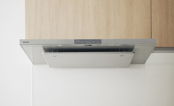 レンジフードの正面