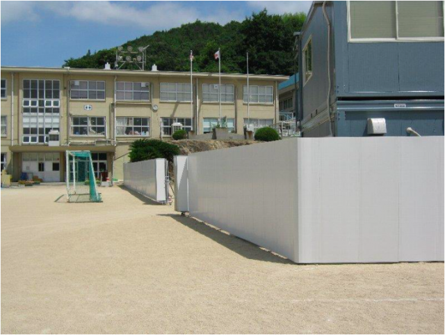 ＰＶＣ製仮囲い「プラットウォール」