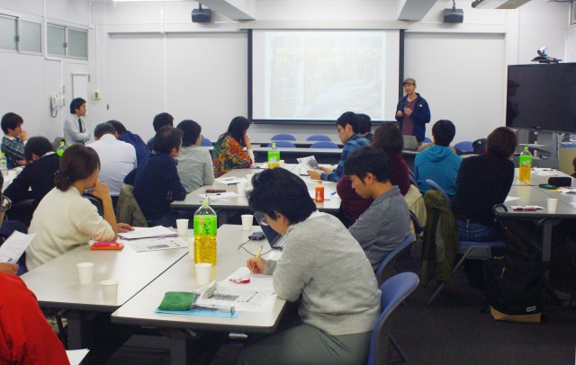 「『自伐型林業』オープントークｉｎ東京」の様子