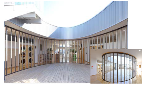 フロントコンテスト 2014 グランプリ受賞作品 「桑島保育所」（徳島県鳴門市）