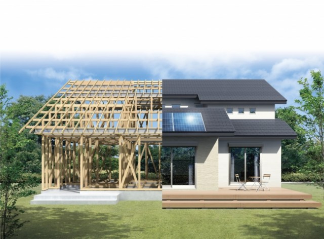 「テクノストラクチャー」工法イメージ