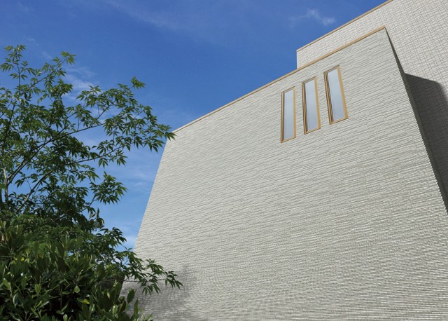 「ハルプラスシリーズ 細波」は、きめ細やかで流れるような陰影が特徴。１万５７００円／ｍ２