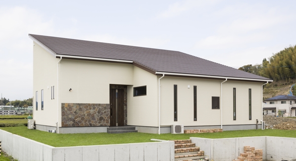 カーサヴィヴァーチェ平屋の外観