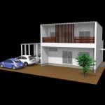 コンセプトモデル「ガレージのある家」