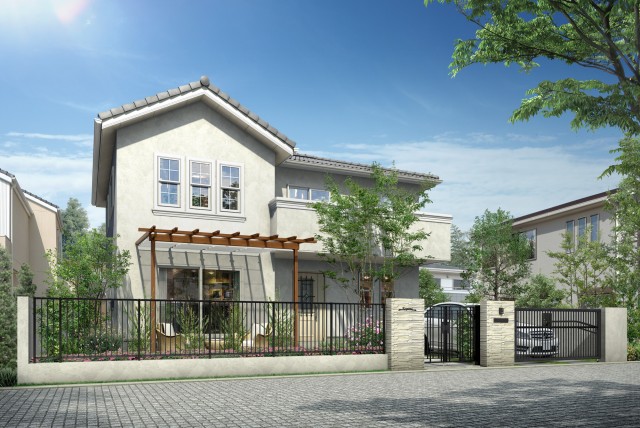 サザンテラス（パーゴラタイプ）の施工イメージ