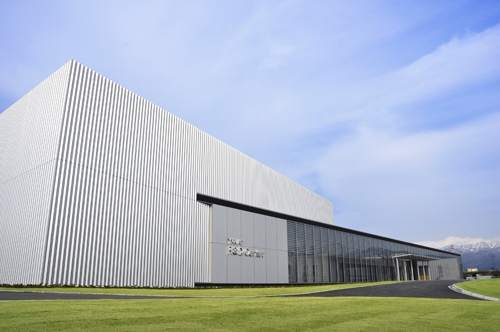 センター施設の外観