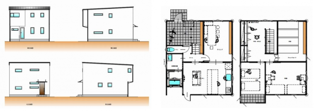 ｅｃｏｌ’ｏｅｕｆ [エコルフ] 2階建て新プラン