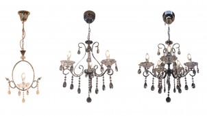 女性１人でも設置できる本格的なシャンデリア照明を発売