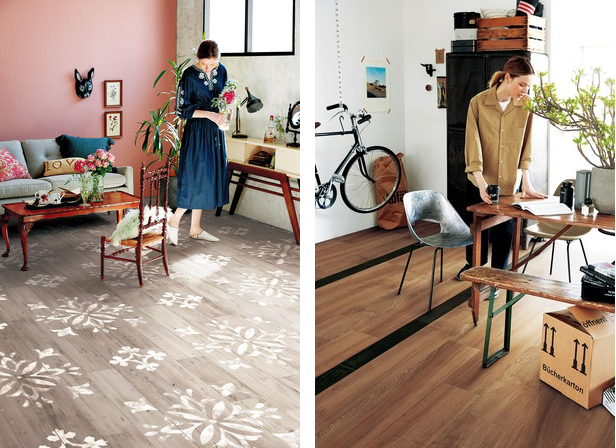 左：坂⽥夏⽔さん（夏水組）、右：プロップスタイリストの今吉⾼志さんとのコラボレーションによるコーディネイト例