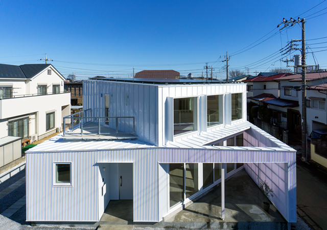 国土交通大臣賞受賞作品「Diagonal Boxes」 撮影:鈴木豊(Yutaka Suzuki)