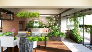 パーカーズとマイリノが業務提携、植物に特化したリノベーションプランを提供