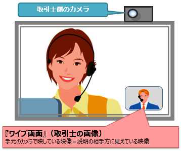 IT重説の画面イメージ(国土交通省の策定したマニュアルより)
