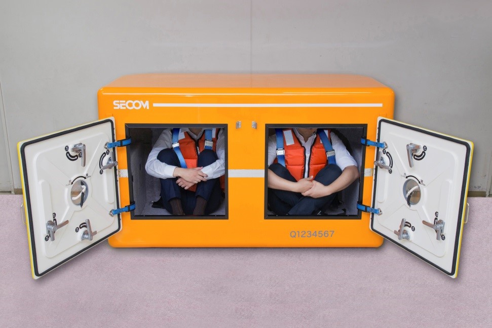 耐荷重30t、セコムが2人用防災シェルターを発売 | 新建ハウジング