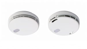マックス、４割薄型化したフラットデザインの火災警報器を発売