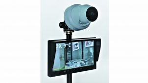 テスコム、入り口で体温を自動測定するカメラシステム