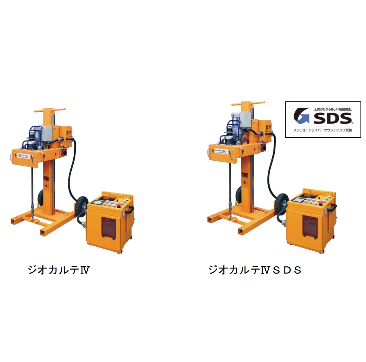 SDS自動貫入試験機「ジオカルテ」の作業効率向上