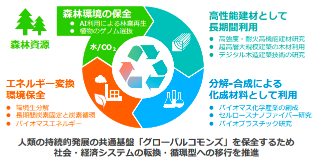 東大と住林、『木や植物の新たな価値創造による再生循環型未来社会協創事業』推進