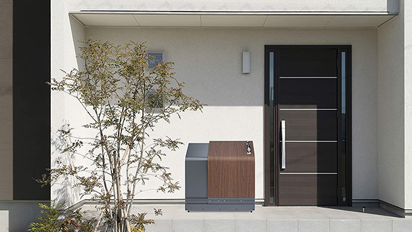 宅配ボックスにも使えるスライド式ステンレス製収納発売－ナカノ