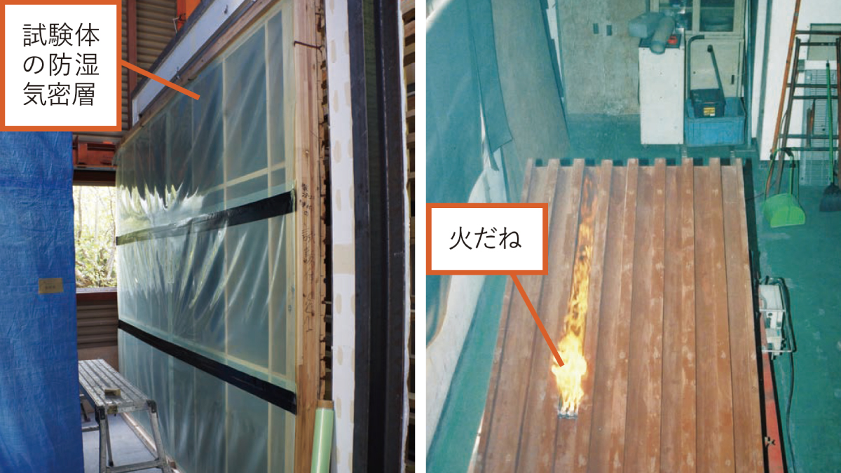 外壁板張りの防火性能と木製サッシの高性能化