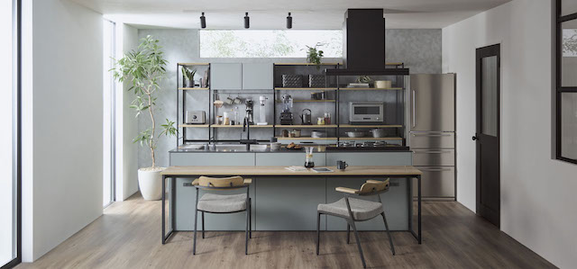 LIXIL、家具のようなキッチンと収納を発売