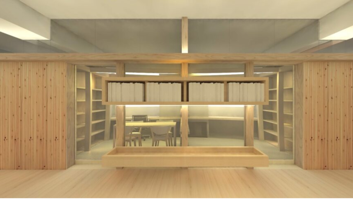 横浜商科大学、つるみキャンパスに木材活用の新研究棟