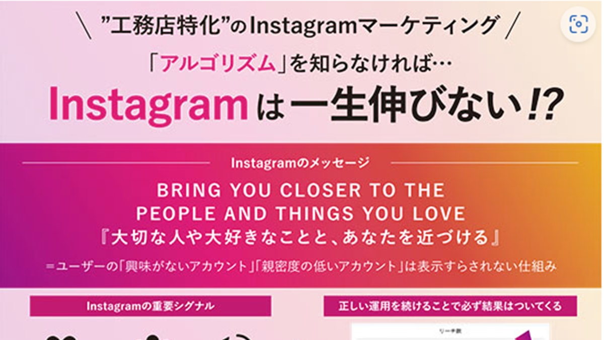 工務店特化のインスタ運用で成功事例続出―SHO‐SAN