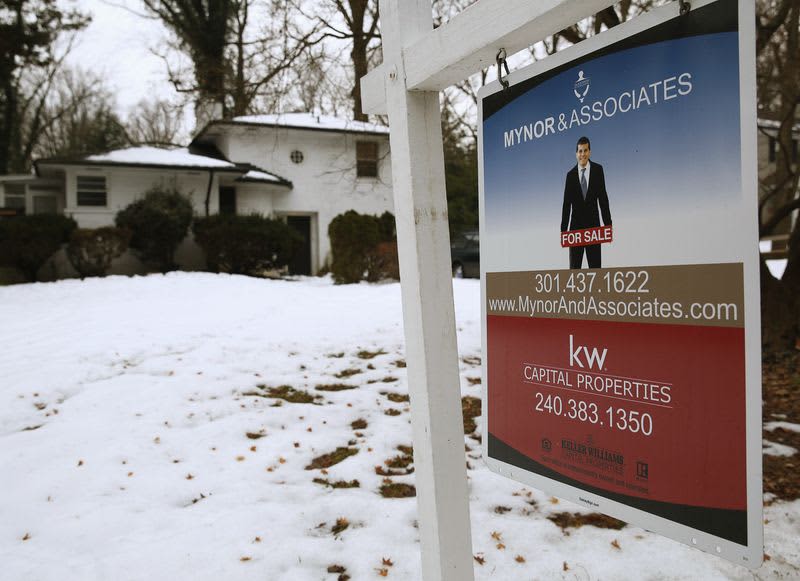 米2月中古住宅販売13カ月ぶりに増加、価格は12年以降初の下げ
