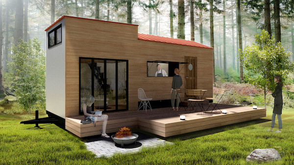 YADOKARI、自然と調和する22平米のトレーラーハウス発売