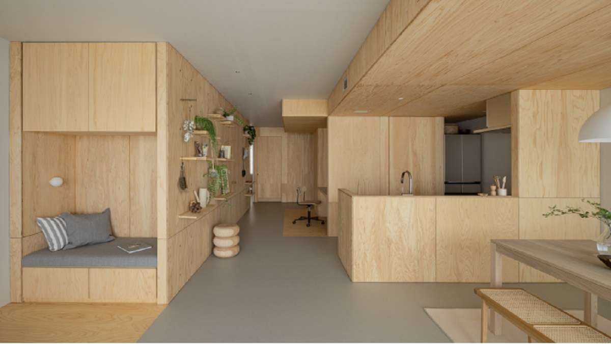 三菱地所ホーム、木質化マンションリノベの新商品