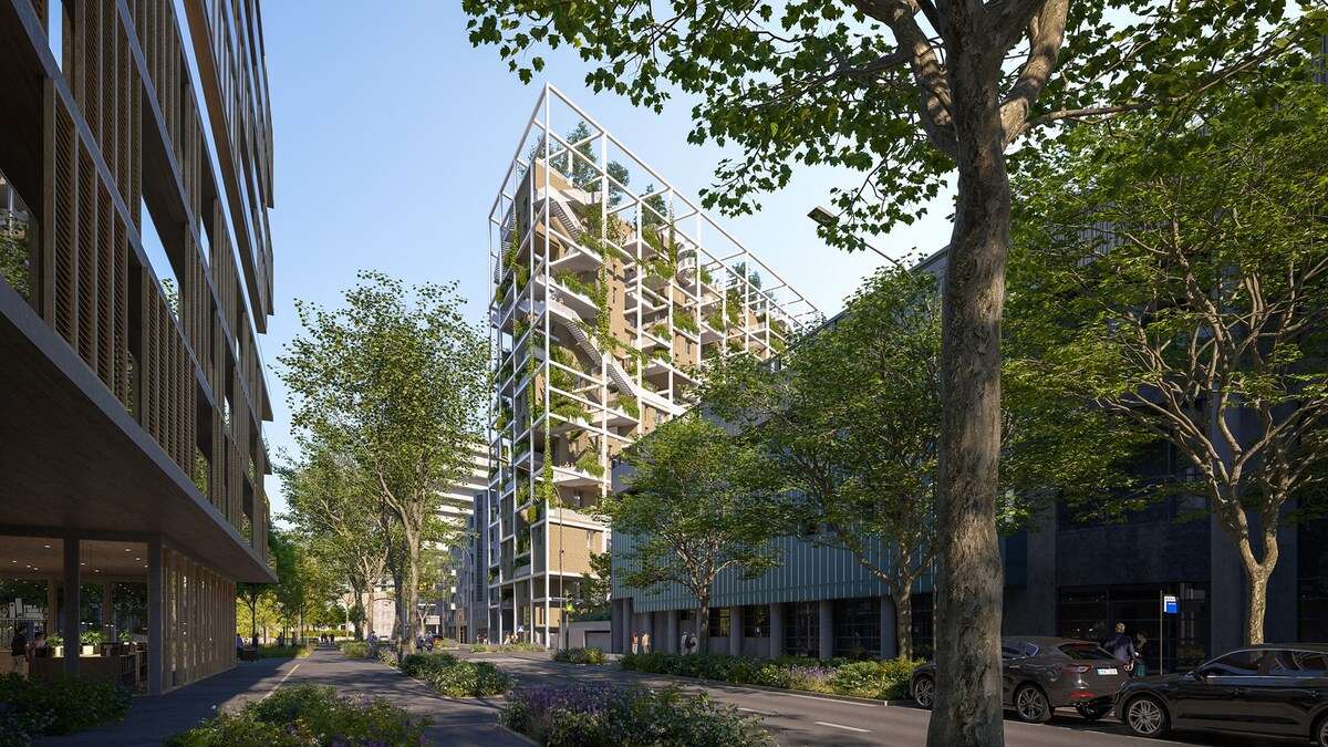 緑をマンションに統合　パリで「都会のオアシス」建設開始