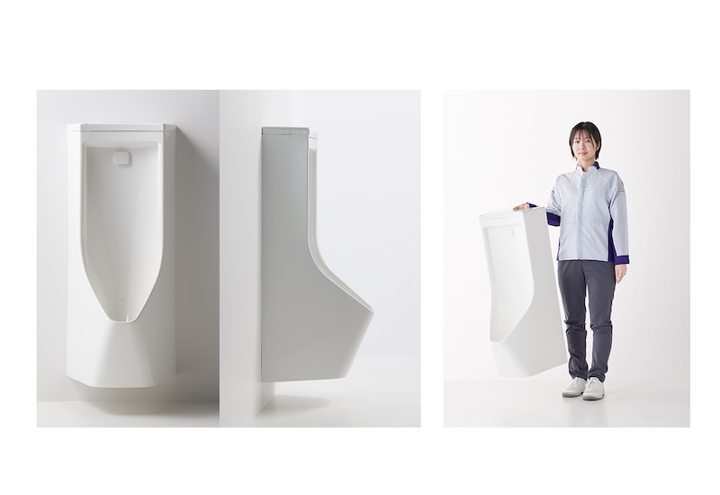 パナソニック、オフィス・施設向け「アラウーノ小便器」を発売