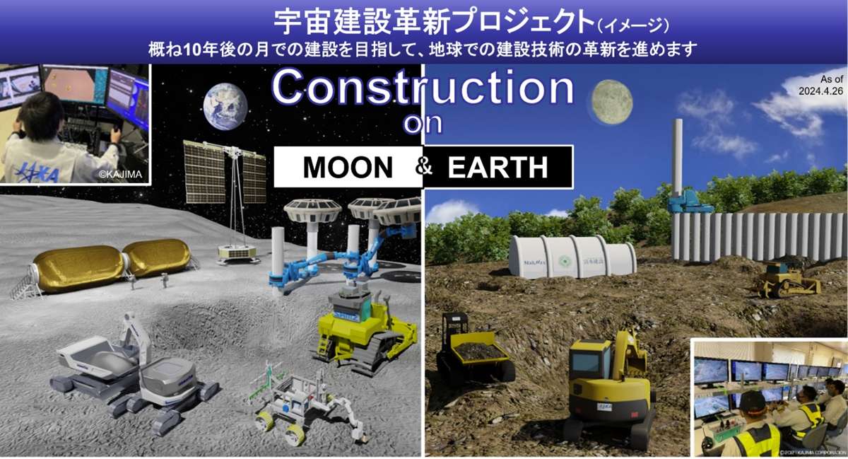 24年度「宇宙建設プロジェクト」を選出　大手ゼネコンらが参加