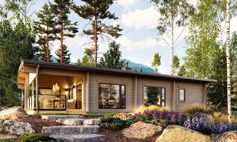 ホンカ、ラグジュアリーな平屋＋サウナ付きキャビンを発売