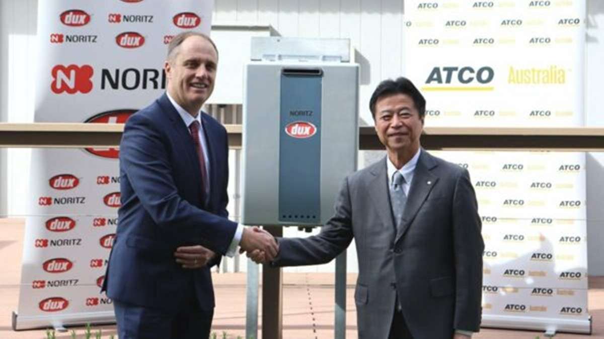 ノーリツ、豪州で水素100％燃焼給湯器の実証実験