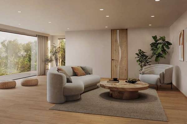 ="永大産業、曲線を組み込んだ高意匠木目柄ドアを発売" 永大産業、曲線を組み込んだ高意匠木目柄ドアを発売