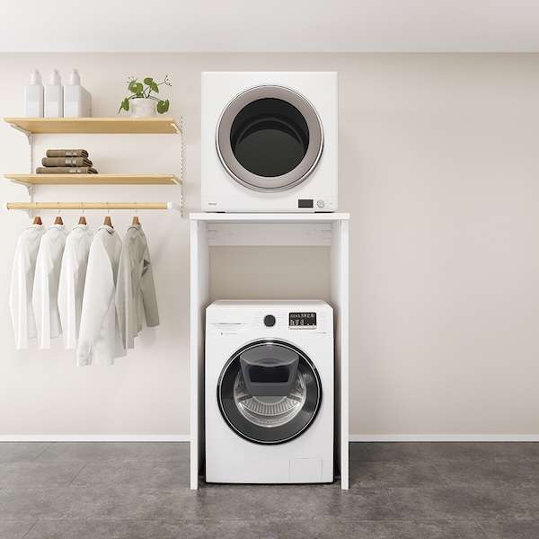 ハンドメイド木製ウッド台 東芝 乾燥機台　衣類乾燥機 ウッドワン、衣類乾燥機専用台を発売 | 新建ハウジング