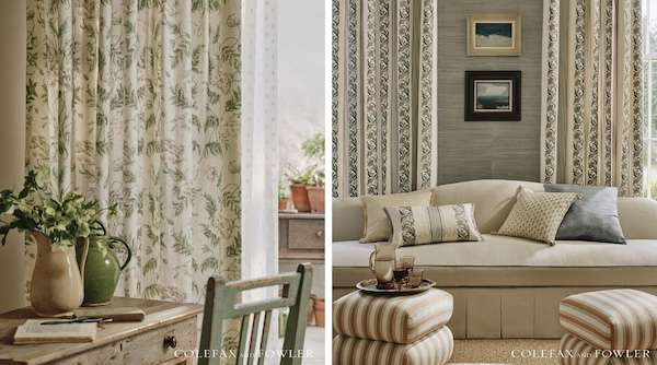 ="英コールファックス 英コールファックス アンド ファウラーのカーテンなど発売