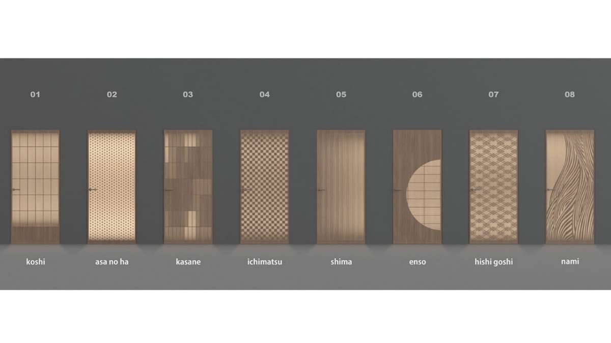 阿部興業、創業80周年を記念した木製ドアシリーズを発表